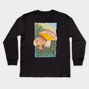 Boletus Edulis Kids Long Sleeve T-Shirt